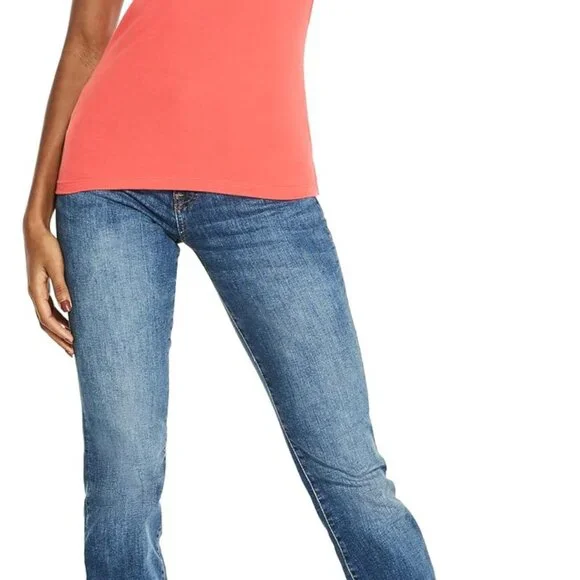 Classic Women's Mid Rise Bootcut Jeans, Size 8 - Everyday Comfort in Medium Wash